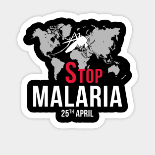 Stop Malaria - World Malaria Day (WMD) Sticker